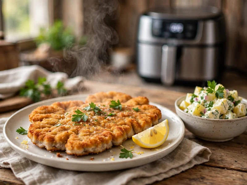 Kalbfleisch aus dem Airfryer