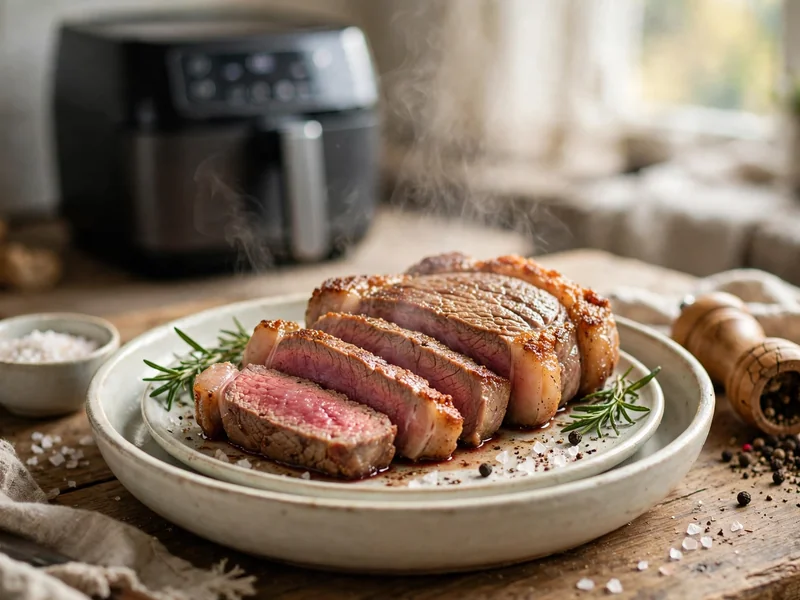 Rindfleisch aus dem Airfryer