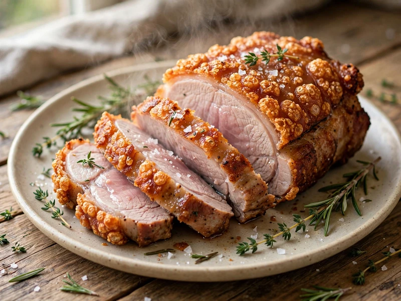 Schweinefleisch aus dem Airfryer