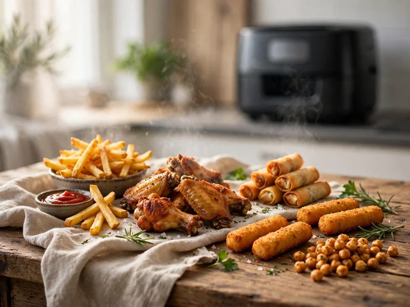 Snacks aus dem Airfryer