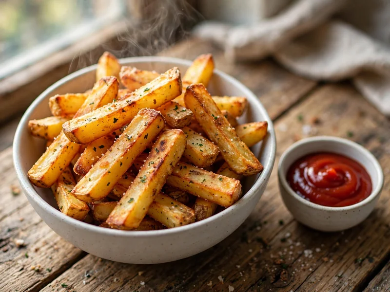 Knusprige Pommes aus dem Airfryer